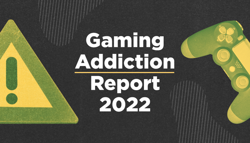 Gaming Addiction Report Infographic
