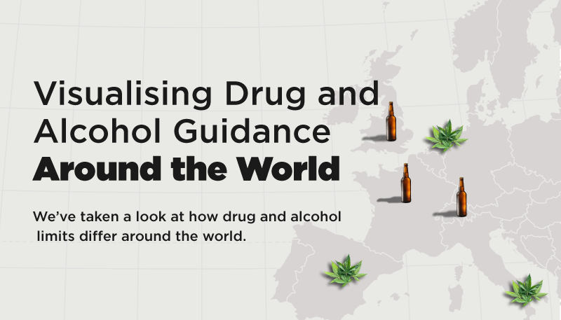Visualising Drug and Alcohol Guidance Around the World