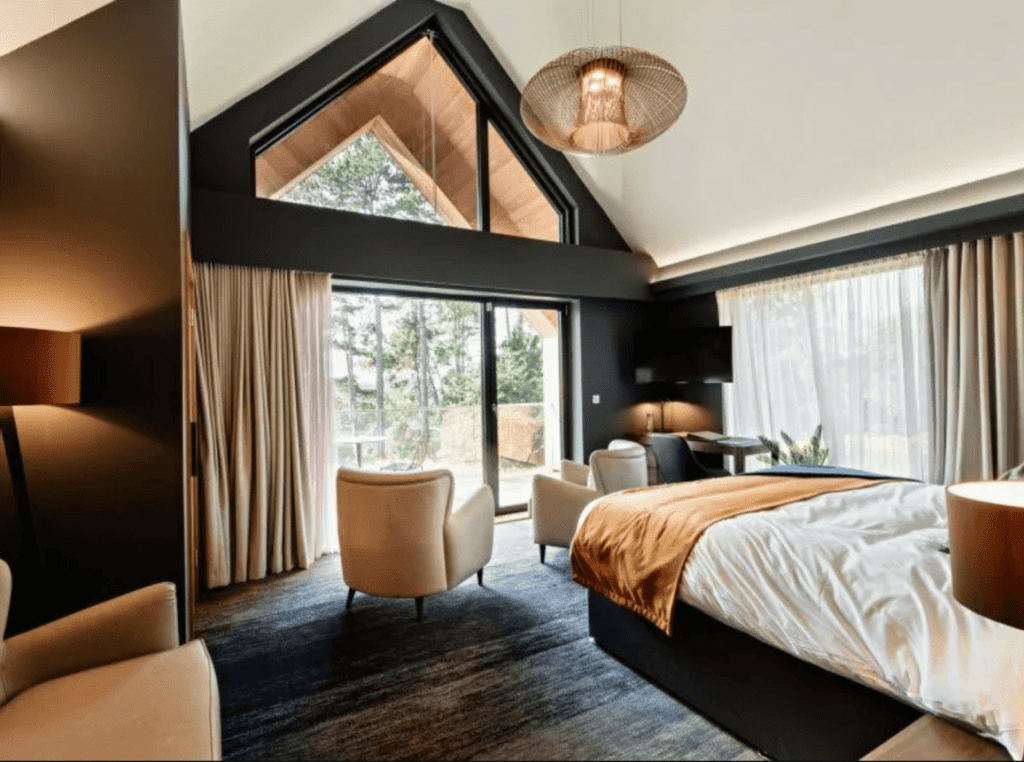 Bedroom at Delamere Health