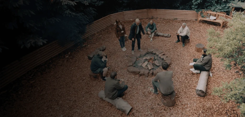 Delamere group therapy outside