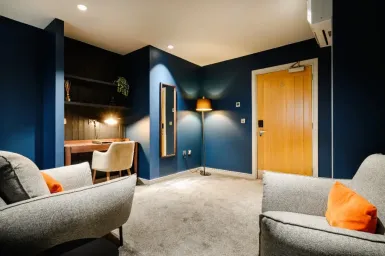 Delamere Deluxe Suite lounge area 2