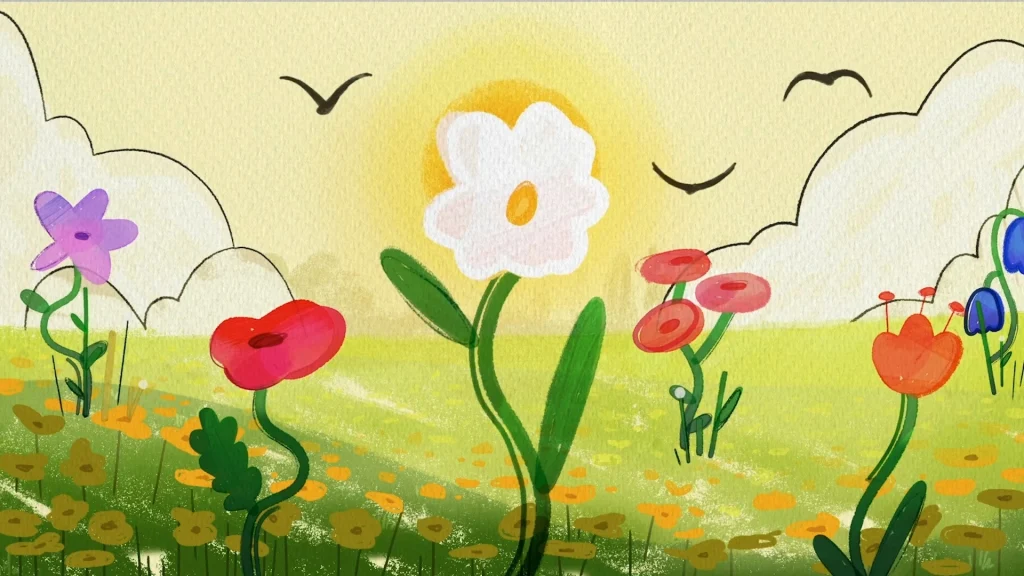 Delamere Rooth Programme Daisy Graphic