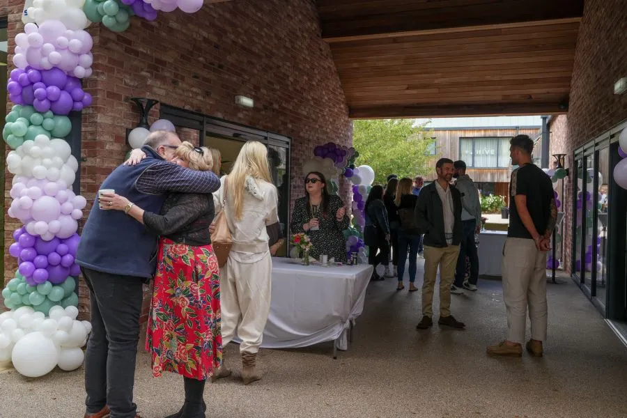 Delamere Alumni Event 2026 September Welcome with Balloons